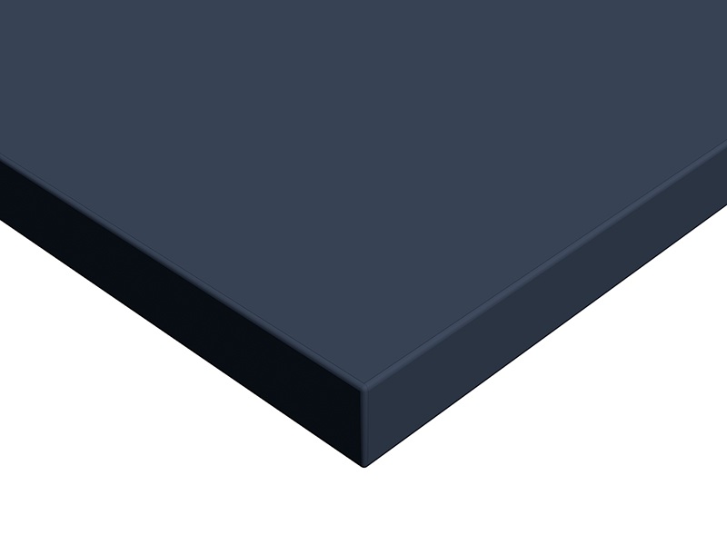 ЛМДФ LUXE 18 мм 2750*1240 мм, глянец индиго (Indigo) Alvic
