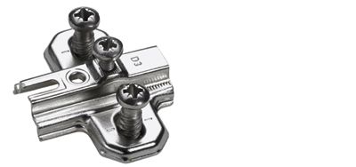 Монтажная планка system 2006 для slideon, l37, d5, евровинты 1079224 Hettich