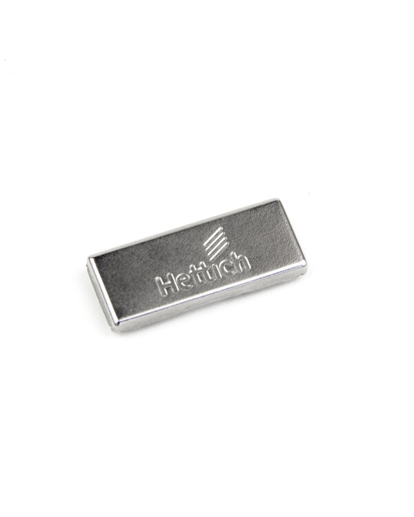 9249399 заглушка на консоль петли ONSYS, слоготипом HETTICH, сталь