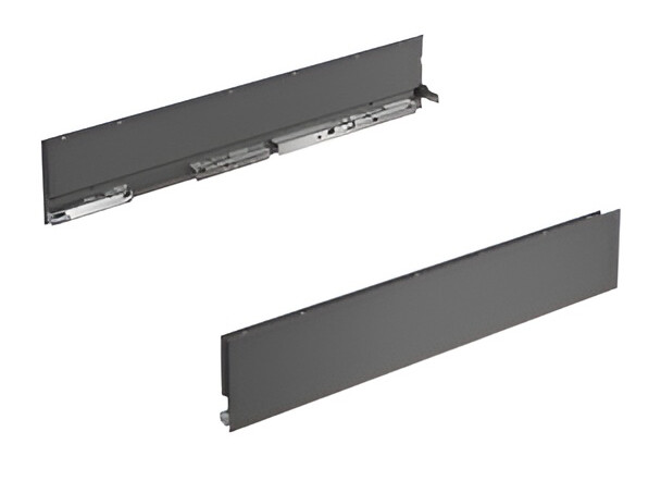 9255179 Боковина ящика HETTICH AvanTech You, H101 мм, NL500 мм, цвет антрацит, правая