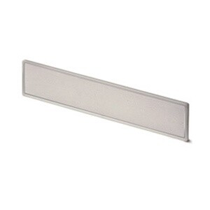 Декоративная панель Hettich, 9086696* нержавеющая сталь Touch-in для ручки, прямоугольная