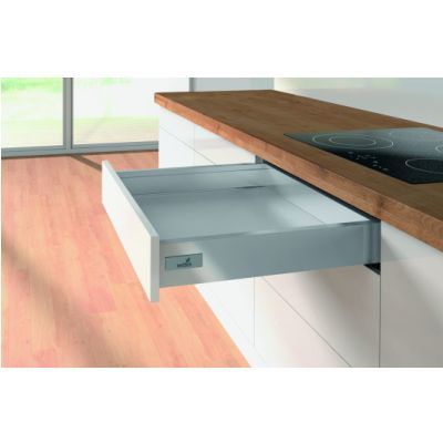Комплект ящика innotech atira частич. выдв. с silent system, h70, nl420, цвет белый 9230062 Hettich