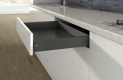 Комплект ящика arcitech с соед .зад.стенки, nl450, h94, цвет ант рацит 9150525 Hettich