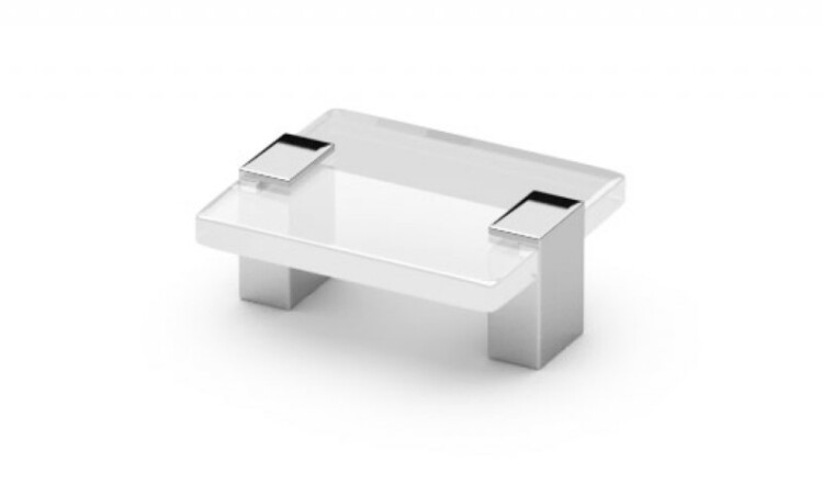Ручка Hettich, 9113549 Itala, межосевое расстояние 64мм, белая