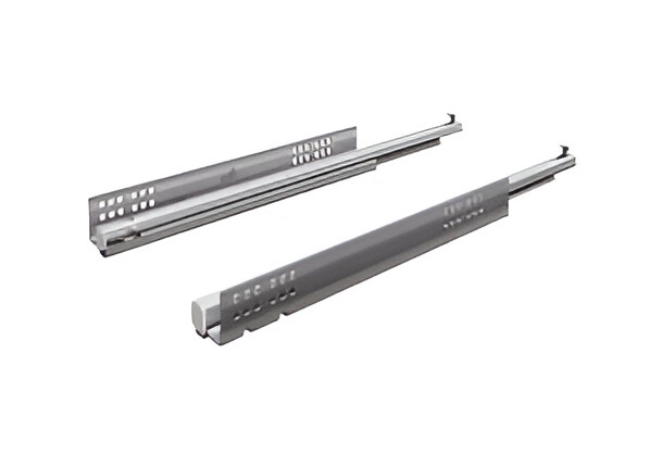 1044078 Направляющая Hettich, Quadro V6 30/350 Stop Control, полного выдвижения, ЕВ 20, левая
