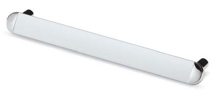 Ручка Hettich, 9105754 Palena, межосевое расстояние 165мм, анодированный алюминий
