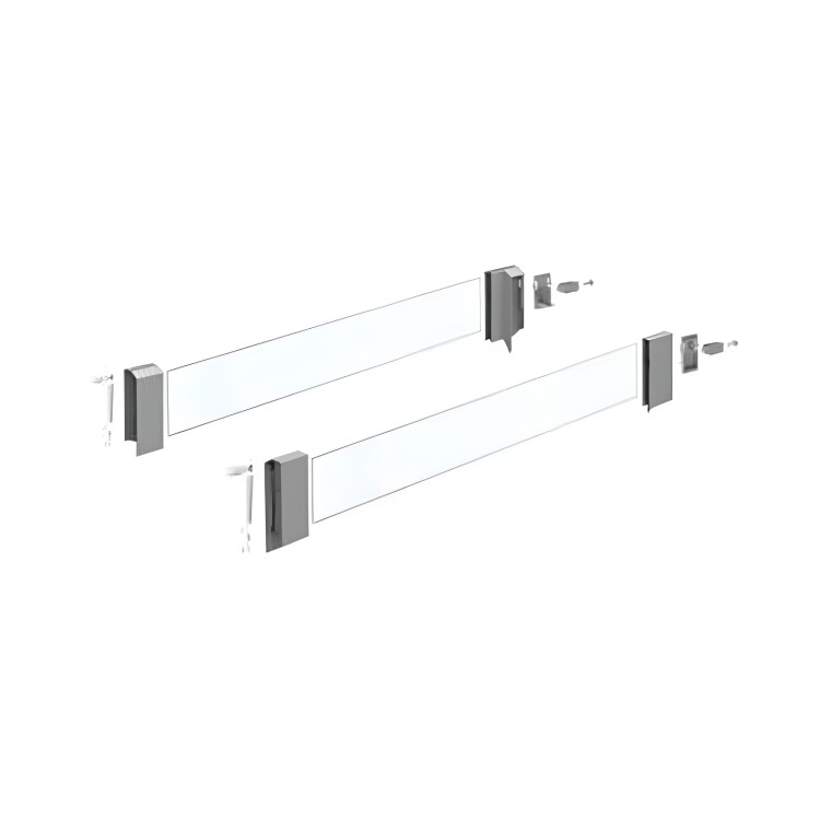 9100890 DesignSide из стекла InnoTech, 520 / 144 мм, серый
