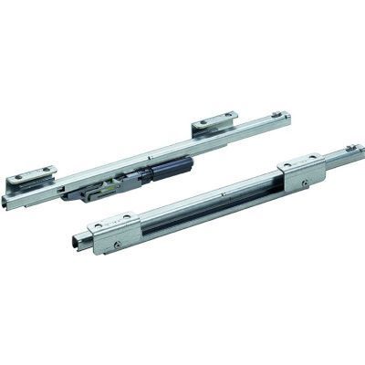Комплект направляющих quadro12 silent system, для лотка smar tray, 6кг, монтаж под панель 9156336 Hettich