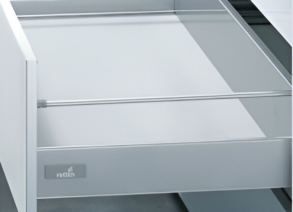 9214915 Комплект ящика Hettich, IT SS 420*144 серый полного выдвижения (индивид.упаковка) прикруч.