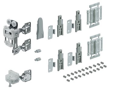 Комплект фурнитуры wingline l 25 кг,без самозакрывания,r 9237881 Hettich