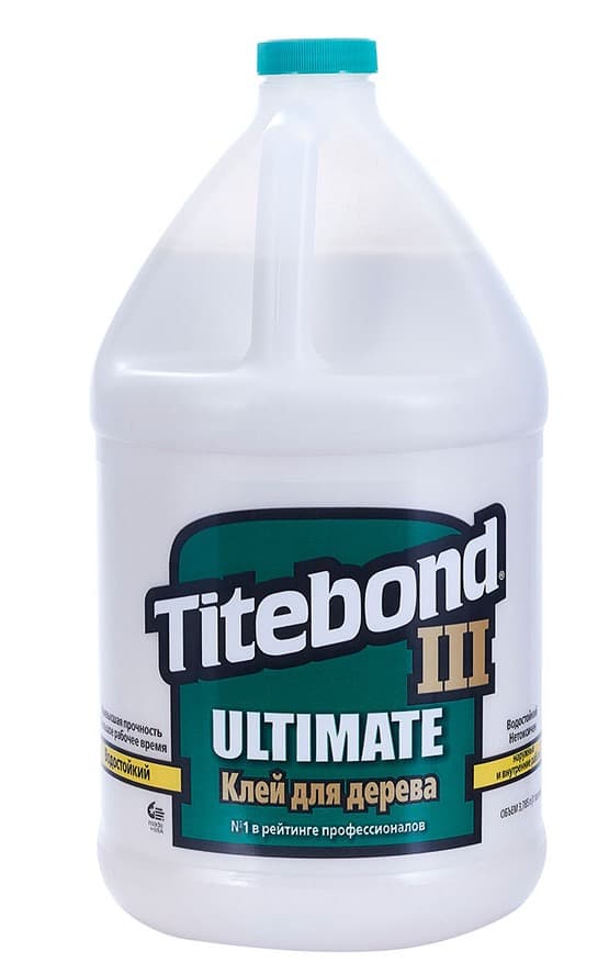 Клей Тайтбонд Зеленый III Ultimate повышен. влагост. 3,8 л для дерева ПВА