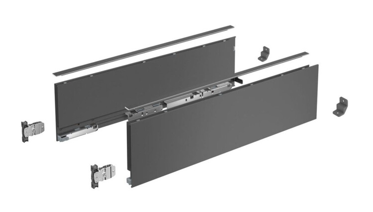 9339634 Комплект Ящика Avantech You, H139, Nl500, Антрацит С 4 Петлями Sensys 8645