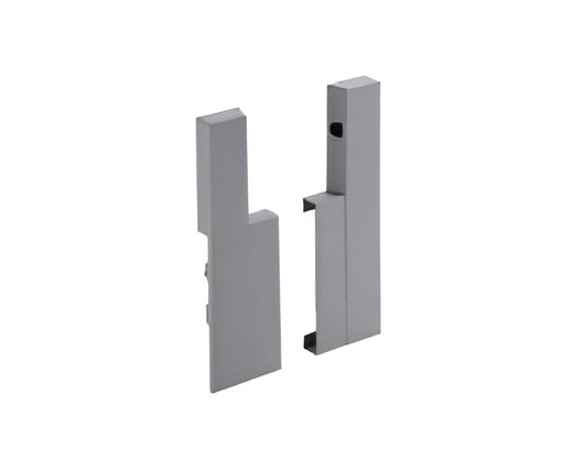 9086938 Держатель передней панели HETTICH, для InnoTech Advanced, H 144мм, цвет серый, левый, (V40)