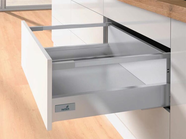 9242937 Комплект короба InnoTech Atira полного выдв. Push to open, 260*176, Релинги, Серый