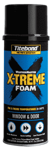 Монтажная пена Titebond WeatherMaster X-TREME WINDOW & DOOR 340 гр