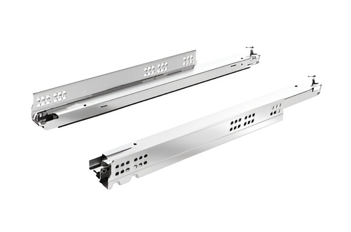 9256989 Направляющая HETTICH Actro You/деревянных ящиков полного выдвижения Silent System, G40, L450 ЕВ 21, правая, под фиксаторы