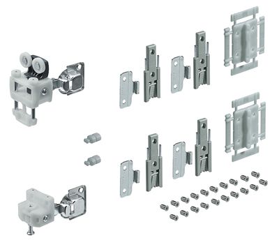 Комплект фурнитуры wingline l 12 кг,без самозакрывания,r 9237904 Hettich