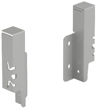Комплект соединителей задней стенки arcitech, h126, цвет сере бристый 9150642 Hettich