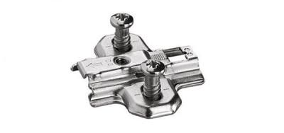 Монтажная планка для intermat/ecomat, дистанция 3,0 мм, с евровинтами 1071627 Hettich