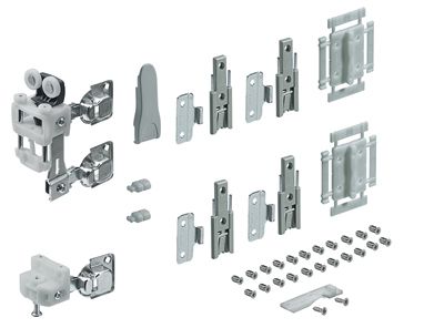 Комплект фурнитуры wingline l 25 кг, самозакрывание, l 9237852 Hettich