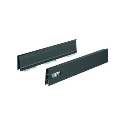 Боковина ящика innotech atira, h70, nl260, антрацит, левая 9194418 Hettich
