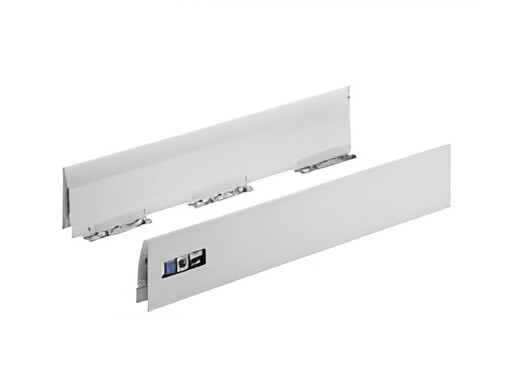1062510 Боковина ящика Hettich, InnoTech высота 70мм, длина 260мм белая правая