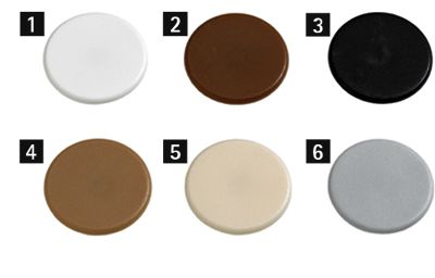 Заглушка для rastex 15, пластик, белая 1008524 Hettich