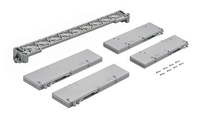 Комплект демпферов silent syst em topline l 3 двери, над верх. пан .,открыт. 9182573 Hettich