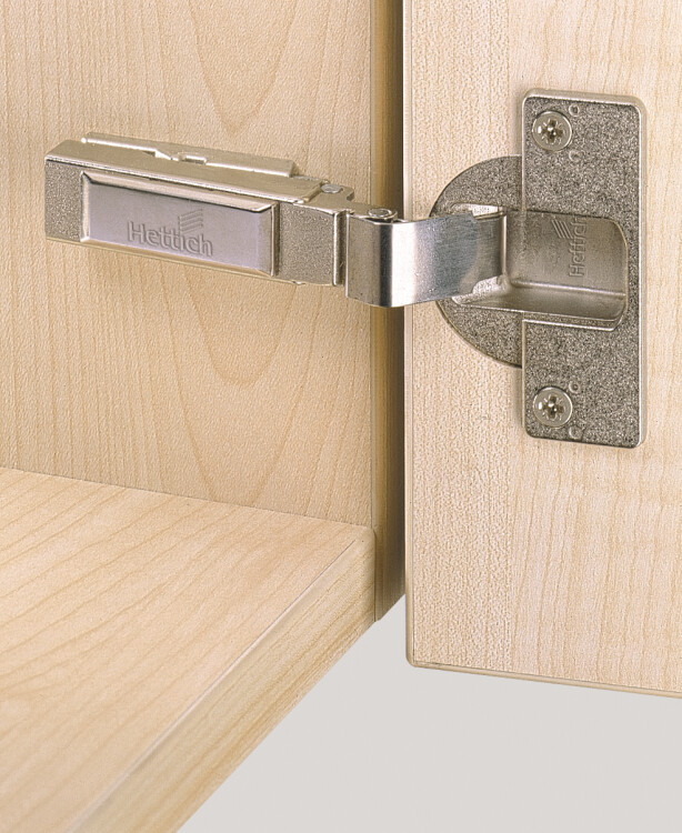 Петля для вкладных дверей Hettich, 73927 Intermat 9935-Т22/40-К-16, угол открывания 95 градусов, для профильных дверей (9117718)