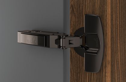Петля sensys 8676, угол 110°, чашка th52 d35, вкладная, b-4, черный обсидиан 9091766 Hettich
