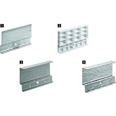 Угол тип б для алюминиевой задней стенки easys для arcitech 9134769 Hettich