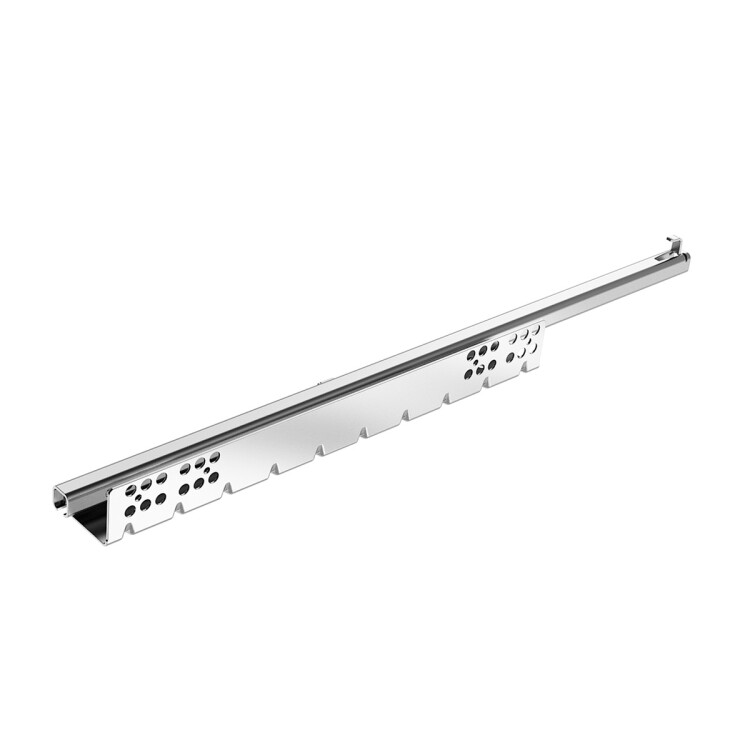 9270535 Quadro 25 с механизмом Push to open, надвижной монтаж, EB 20 (толщина боковины корпуса ? 16мм), 500 мм, правый
