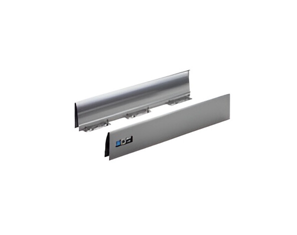 1062522 Боковина ящика HETTICH InnoTech, H70 мм, NL520 мм, цвет серый, правая, (V18)