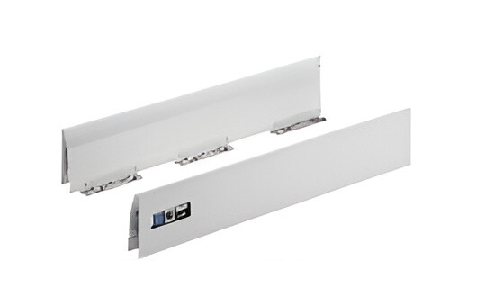 9104148 Боковина ящика Hettich, InnoTech высота 70мм, длина 300мм белая