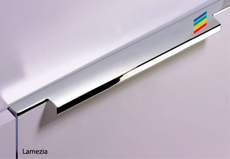 Ручка Hettich, 9105801 Lamezia, длина 295мм, глянцевый хром