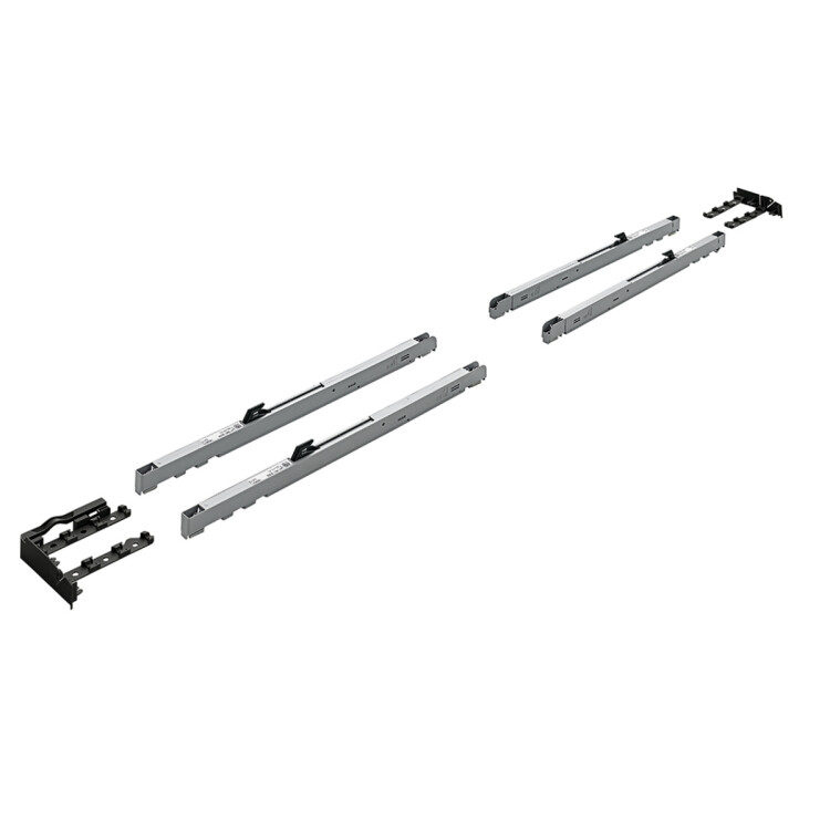9336465 TopLine XL, комплект Silent System, 80 кг, 2-дверный