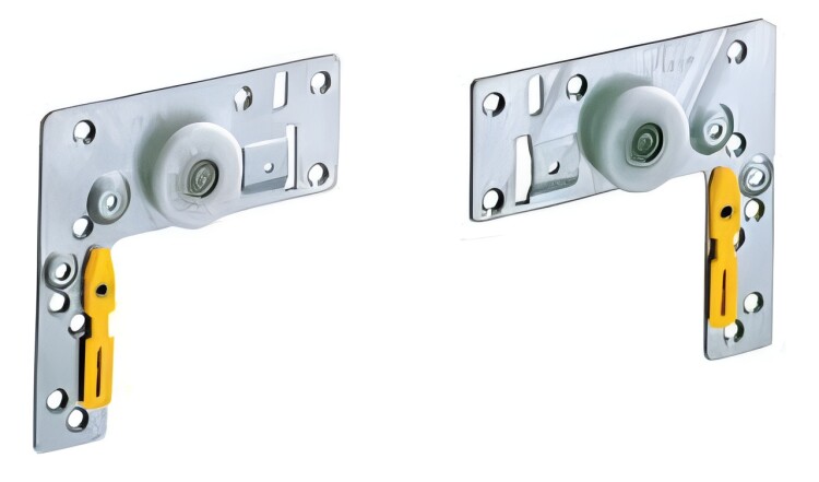 9007350 Ходовой элемент Hettich, TopLine 22, для задней деревянной двери, без цапф