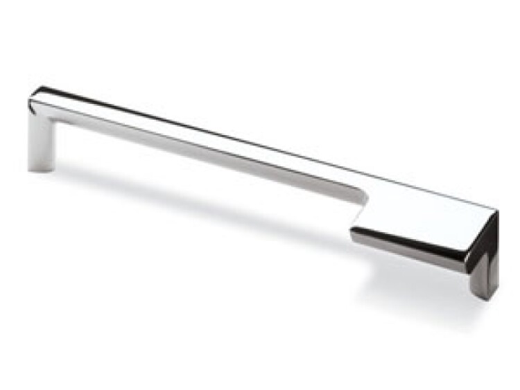 Ручка Hettich, 9105749 Zenga, межосевое расстояние 192мм, правая, матовый хром
