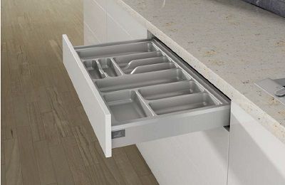 Организация для ящиков orgatra y 400 arcitech, nl500, kb595-659, пластик, цвет белый 9135112 Hettich
