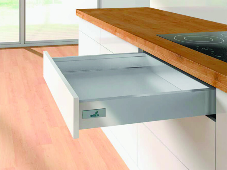 9229339 Комплект ящика InnoTech Atira частичного выдв. Silent System, 520*70, Серый