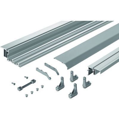 Комплект профилей topline xl т ип 3, l4000, быстрый монтаж, алюминий 9199063 Hettich