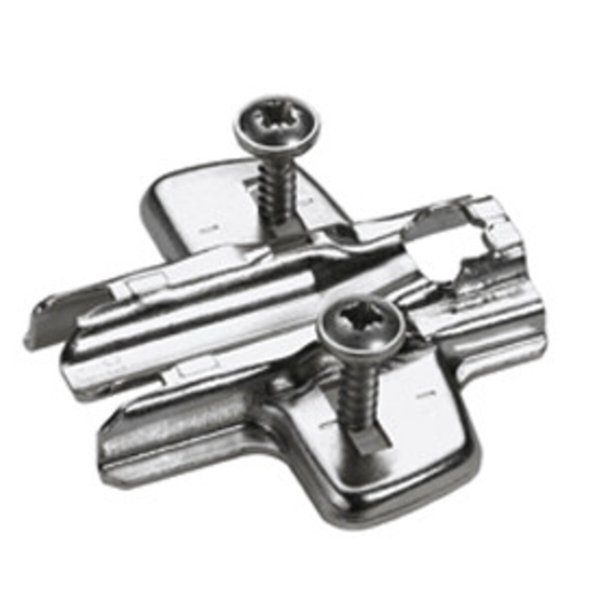 Монтажная планка крестообразная System 8099 Hettich Direct для Sensys/Intermat, LR37, D5, со штифтами и специальными винтами