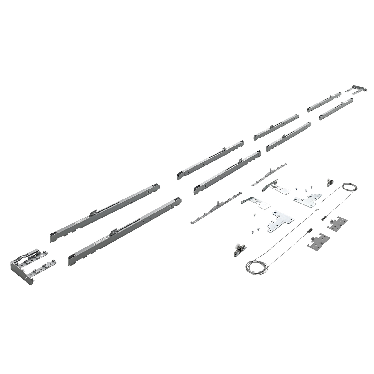 Комплект демпферов Silent System TopLine XL для 4 дверей, 30-80 кг