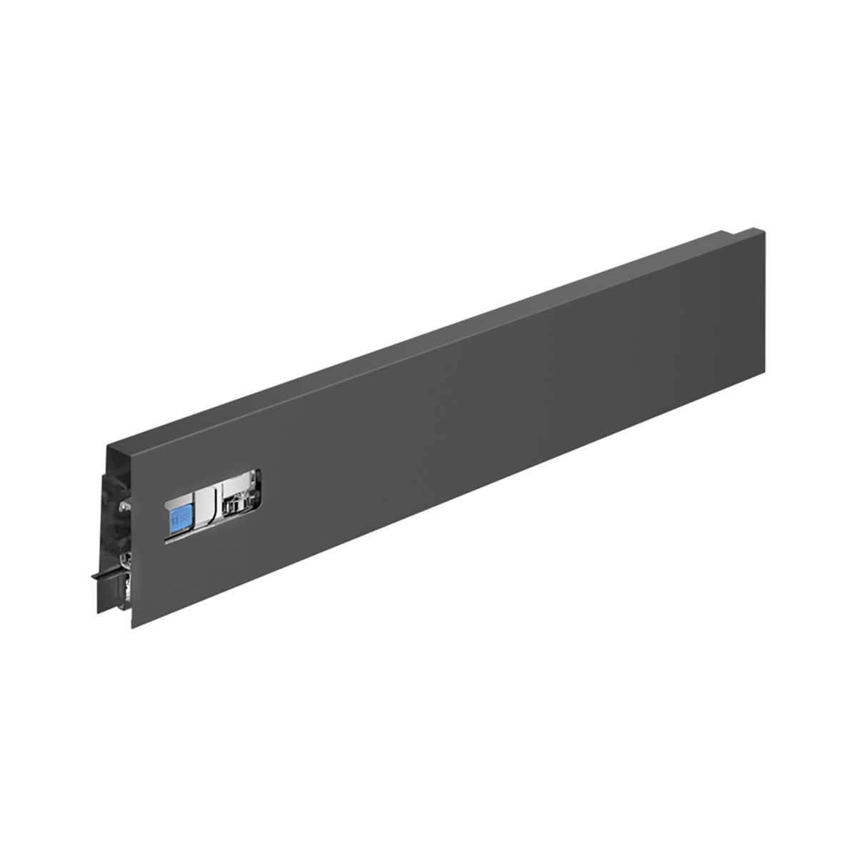 Боковина ящика InnoTech Atira, H70, NL420, цвет антрацит, правая