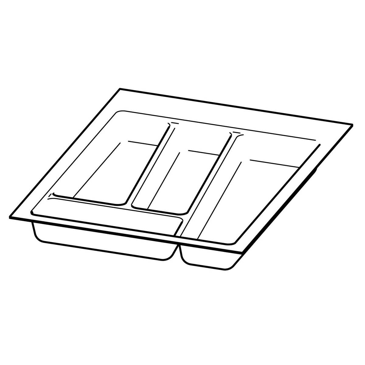 Внутренняя организация OrgaTray 740, NL450, B400, цвет антрацит