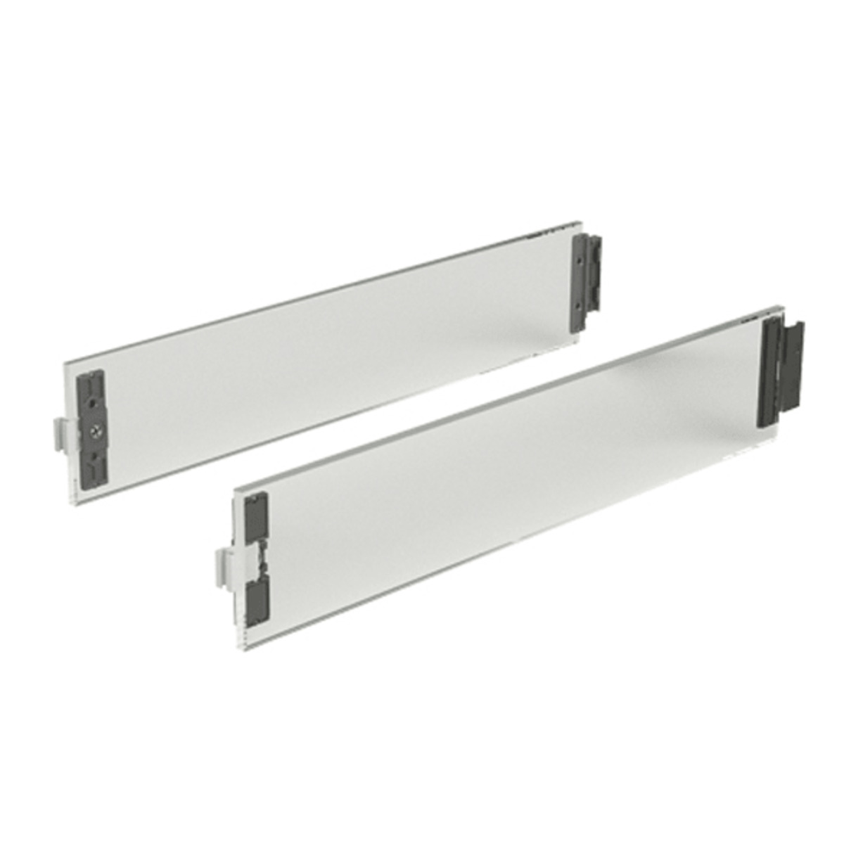 Комплект надставок на боковину DesignSide для ArciTech, H92, NL300, стекло, прозрачное