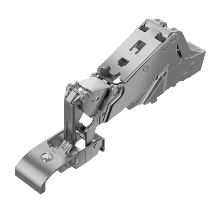Петля Sensys 8657i, угол 165°, чашка TX21, под приклеивание, вкладная, B4, никелированная