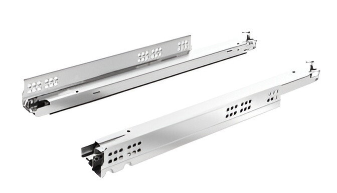 Направляющая HETTICH Actro You/деревянных ящиков полного выдвижения Silent System, G40, L500, ЕВ 21, левая, под фиксаторы