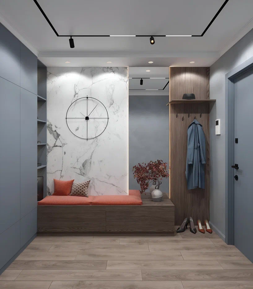 Фасадное полотно «Rehau» FOREST TSS Торфяной орех арт. 2587L, 2800*1220 18 мм