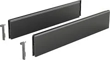 Комплект надставок topside для arcitech, h92, nl650, сталь, антрацит 9122933 Hettich